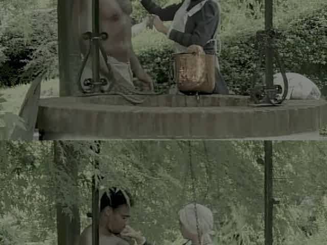 The Busty Girl Rides Black Cock