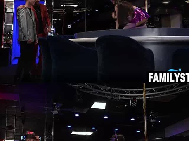 Stripper Ronnie Violet caught red handed