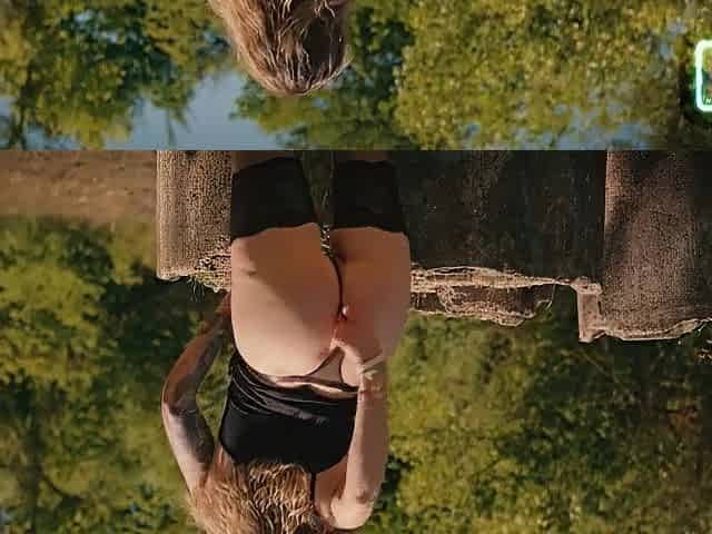 Intensive sex outdoor with a sexy french mother I'd like to fuck - Public Sex with Sex Dater