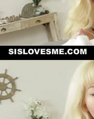 Horny stepsister Velvet Rain takes stepbro's dick before stepmom and stepdad get home