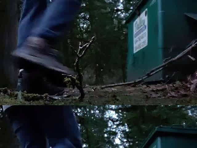 Nerdy Faery Dumpster Void urine at Dusk