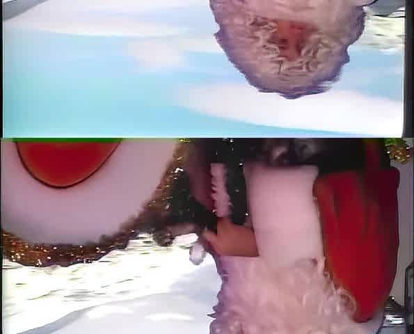 Spunk fountain on Butt