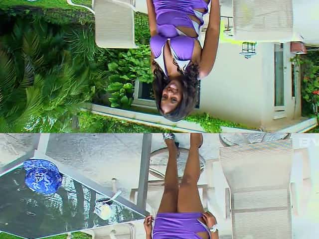 Chubby black housewife Sasha Royce gets her cooch fucked doggy hard