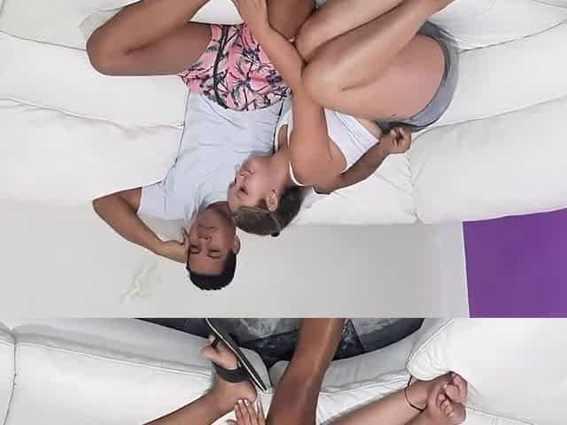 Hot Blonde Sucks Big Cock