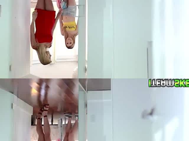 Plunges In Rachael Cavallis Tight Pussy With Abby Adams