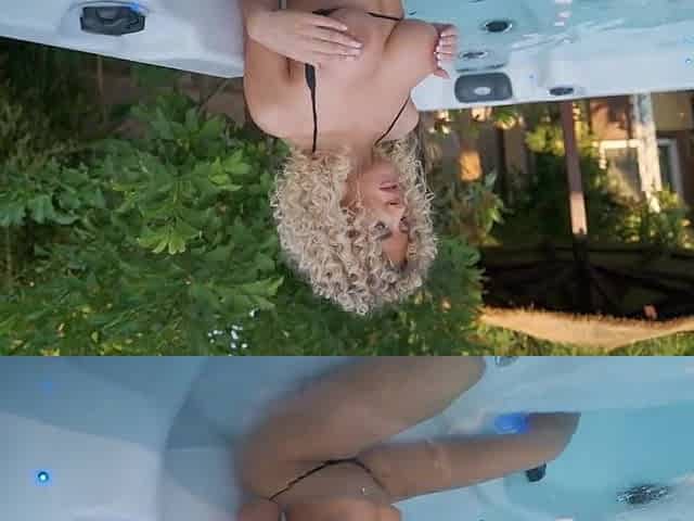 Undressed Playgirl Having Enjoyment In The Jacuzzi - Ema Karter