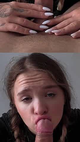 18 Year Old College Slut Fucks Classmate While Her Boyfriend Is on the Phone!