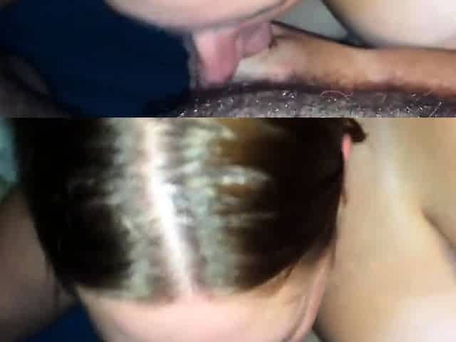 Amateur Homemade Facial with a MILF Girl