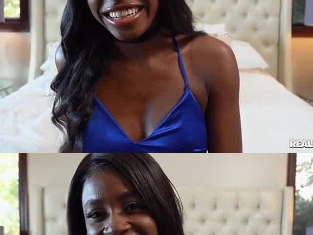 Gorgeous Black Hussy Impassioned Adult Clip With Zac Wild