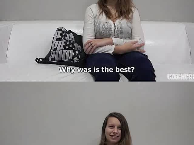 Czech College Girl Sandra Auditions