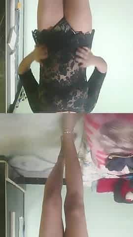 Desi Girl in Black Sheer Top & Panty - Transparent Tease
