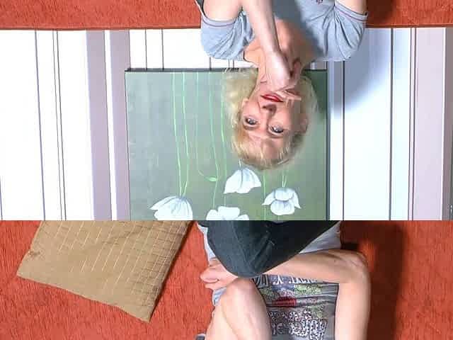Skinny mature German housewife does first sex casting