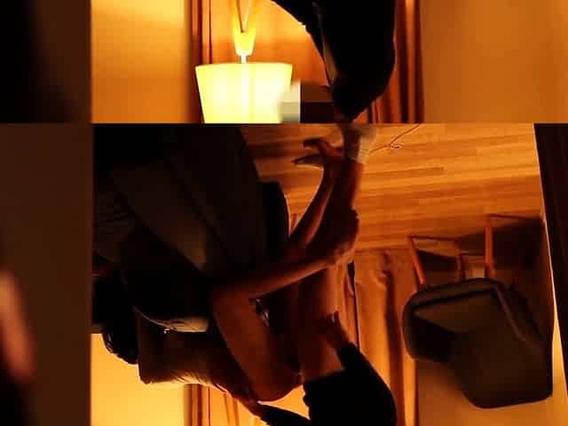 Cum Kiss Cuckold: Rough Amateur Brunette