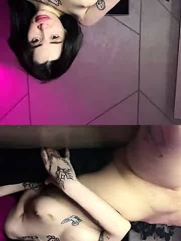 Brunette solo honey shows her masturbating skills