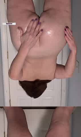 Bare Ass Oiled Shaking & Bouncing
