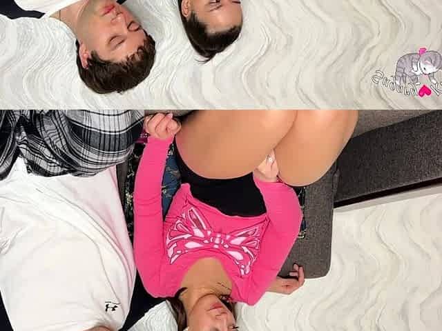 Step Sister Caught with a Dildo and Step Brother Ordered to