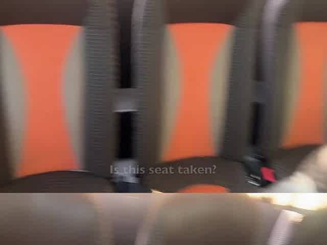 Avid Chap Takes Out His Dick On Public Bus - But Cutie Doesn't Lose Her Head And Helps Him Cum
