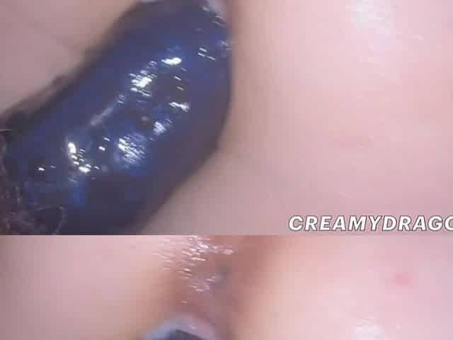 Dream Toy Stretching & Thick Cum Trickling