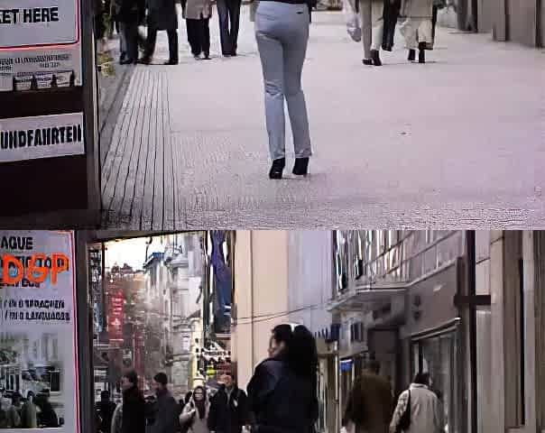 Tight Euro amateur outdoor public anal