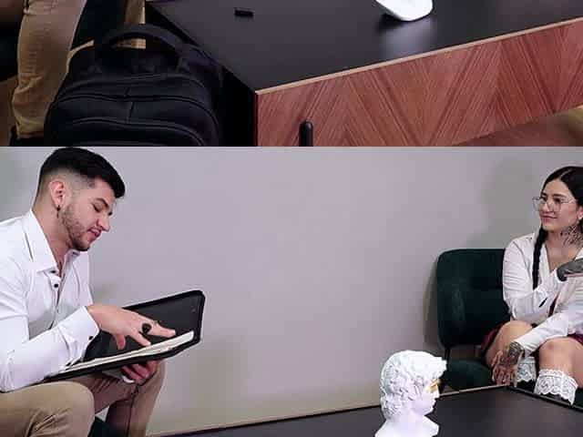 After College I End up Fucking My Professor at His House While We Were Doing a University Project