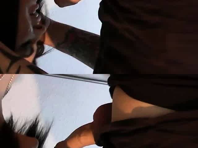 Brunette hardcore blowjob