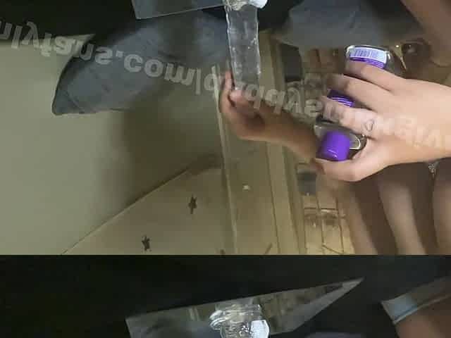 Large booty bounding on vibrator, cunt moist for u dad/full version on OF