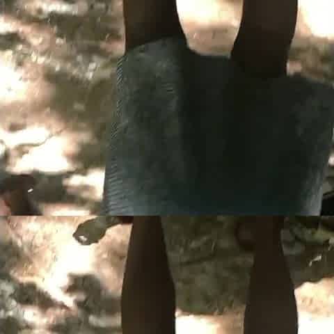 Youthful thot drilled in woods after school