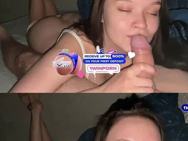 Steppartner's daughter gives messy converse and blowjob to stepfather under blanket - super romping steamy hard-core porn!
