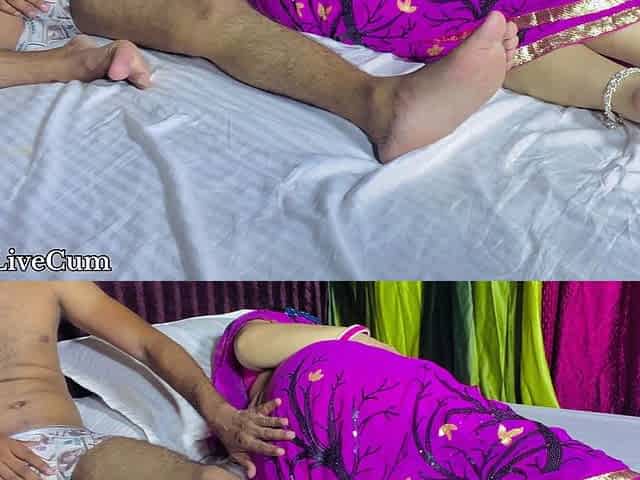 When Stepdad Is Not at Home, My Stepmom Makes Me Fuck Her, She Has a Very Big Ass and Milky Boobs, Stepmom Shrutilivecum