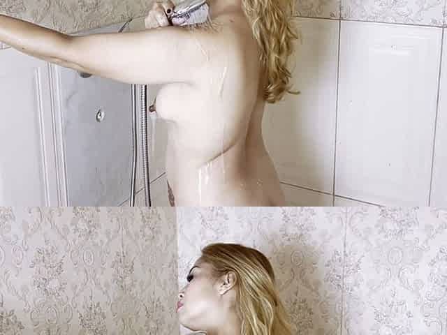 Following My Stepmom to Bathroom and Fucking Her so Hot and Creampie