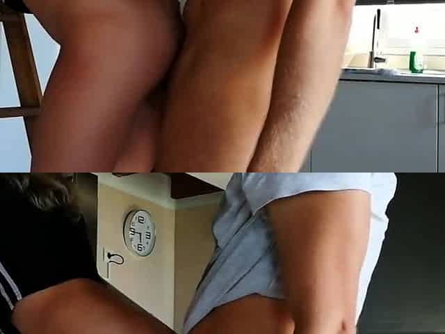 Staircase Surprise! Amateur Babe Gets Fucked Hard.