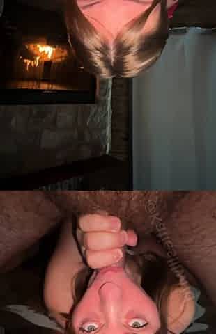 Amateur blonde teen sucks dick in hot pov blowjob sex tape