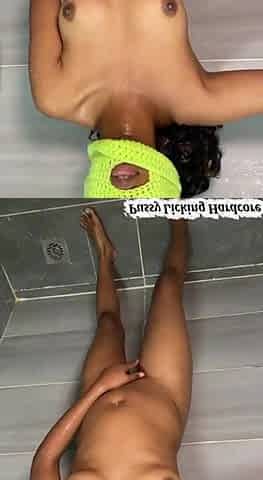 Tropical Black Lesbo Twat Licking & Butt Licking Awakens Biggest Squirt