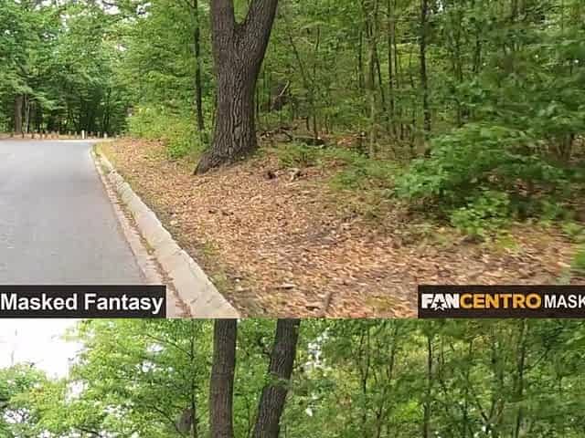 hot leisure - hiking in the forest turns into quick snatch masturbation and a large cum load