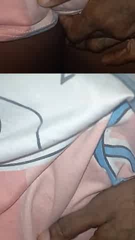 Flashing Rubbing My Tight Hairy Pussy Closeup