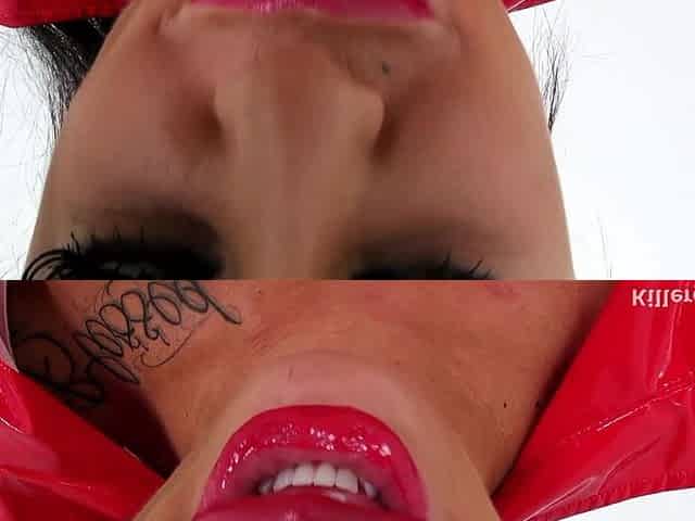 Sexy Big Tits PAWG Babe Kerry Louise Dressed in Latex Fucks Her Bwc Stud