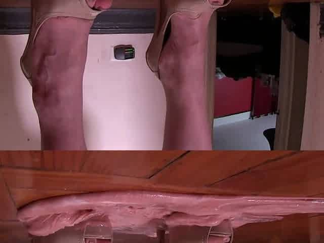 High Heels Stuck in Goo