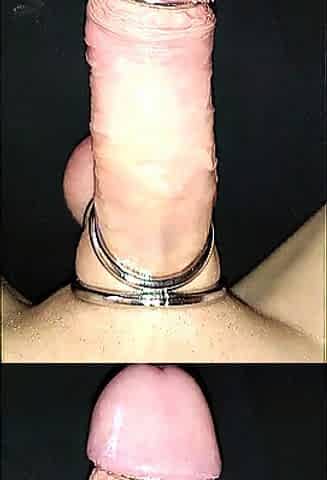 My girly oily penis is cumming!