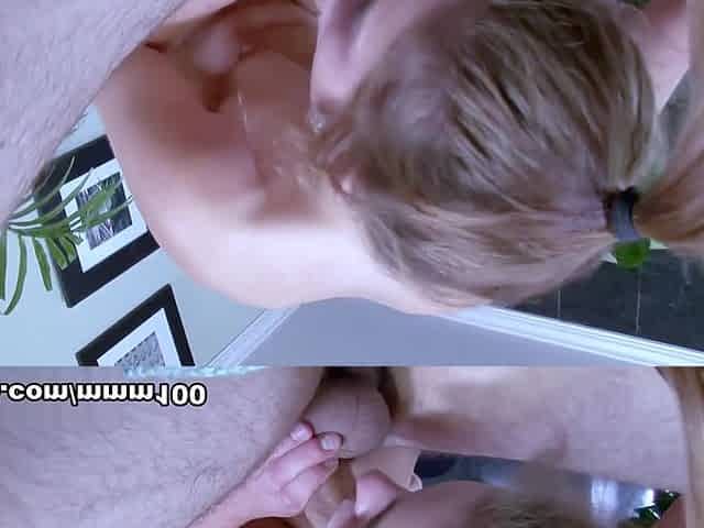 Cheerleader Natalie's Homecoming Hardcore with Big Cock Action - MMM100