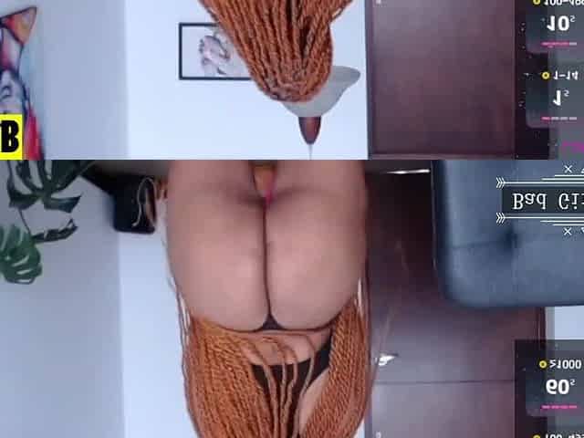 BBW cute big boobs ebony babe hot big booty ass tease - Big tits