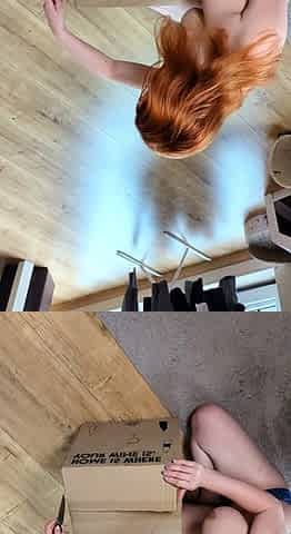 Pregnant Redhead Webcam Masturbation