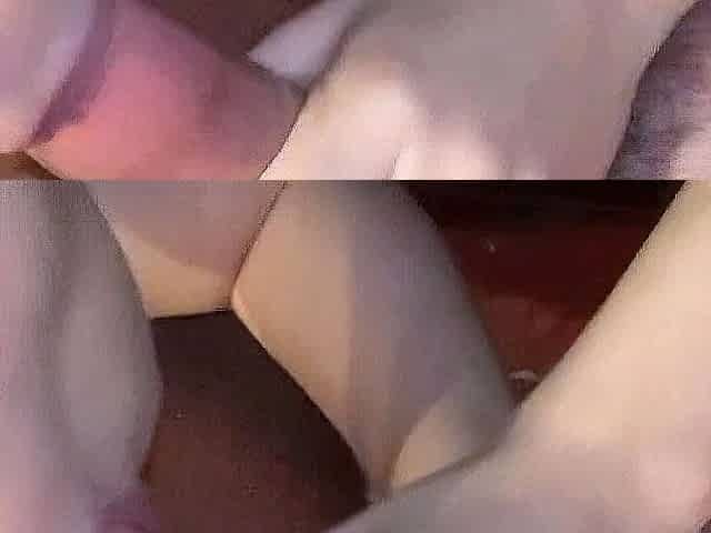 Amateur housewife blowjob and handjob with cumshot