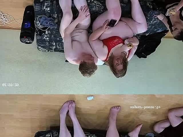 Brunette amateur fat cock blow