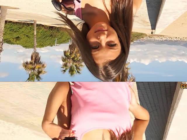 Stunning dark haired Russian slut fucked by huge cock