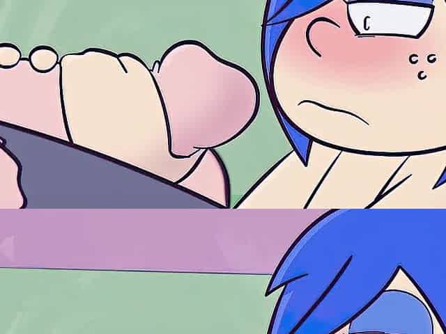 Quick Blow job Underneath The Table At Restaurant ( Parody Toon )