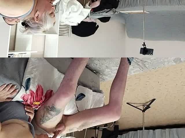 Mother-in-law Gives Blowjob to Enjoy Hot Thick Cum