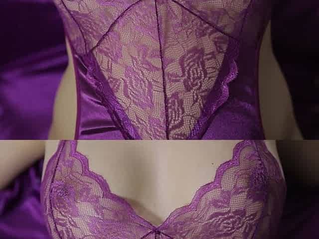 Filipino Chicks in Order Through Online Applications Using Sexy Purple Lingerie in Entot Until Satisfied