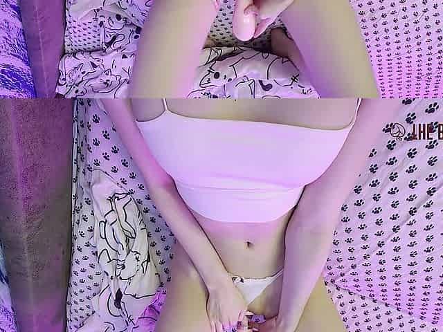 My stepsister's morning with The Bad Peach toys and my wang