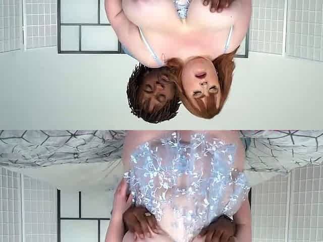 Glory hole fuck and blowjob with big boobs blonde csm