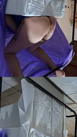 The Gynecological Exam Ends with the Patient's Orgasm and the Doctor's Cumshot